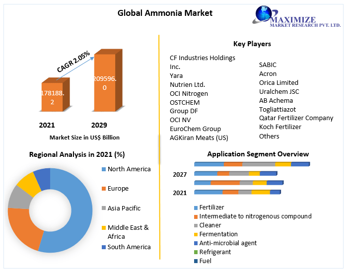 Global Ammonia Market - Industry Analysis and Forecast 2022-2029