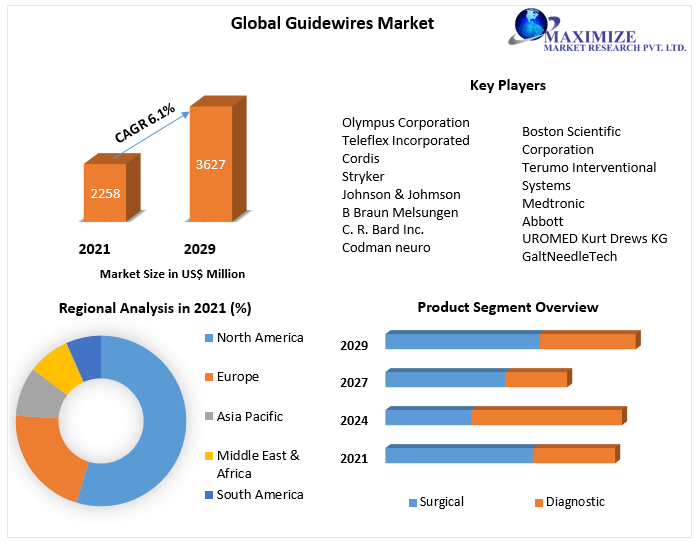 Guidewires Market Global Industry Analysis and Forecast (20222029)