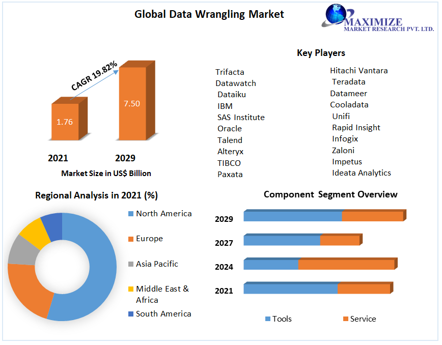 Data Wrangling Market - Global Industry Analysis and Forecast 2029