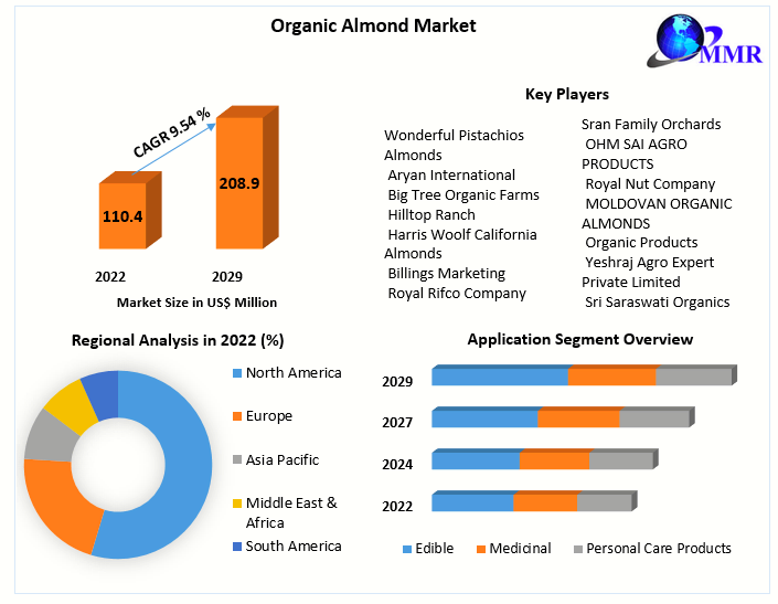 Organic Almond Market: Global Organic Almond Market Analysis 2029