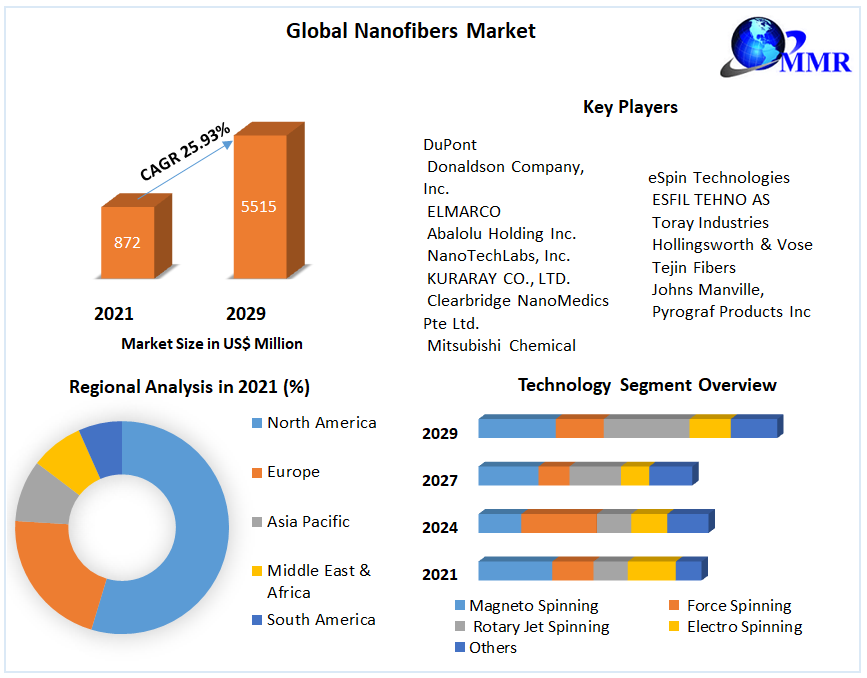 Nanofibers Market - Global Industry Analysis and Forecast (2023-2029)