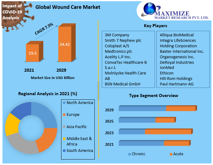 Wound Care Market: Global Industry Analysis and Forecast 2029