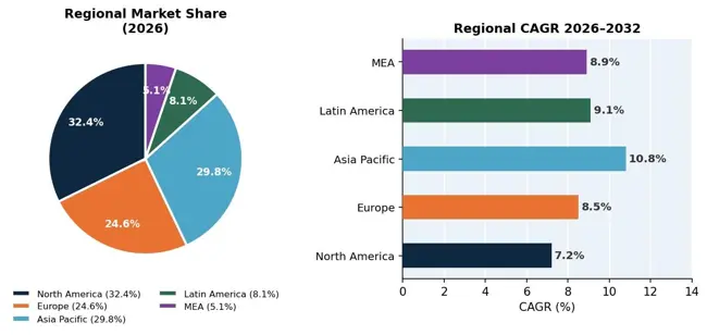 Processed Snacks Market by region