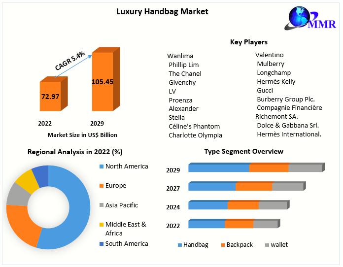 Luxury Handbag Market Global Industry Analysis and Forecast 2029
