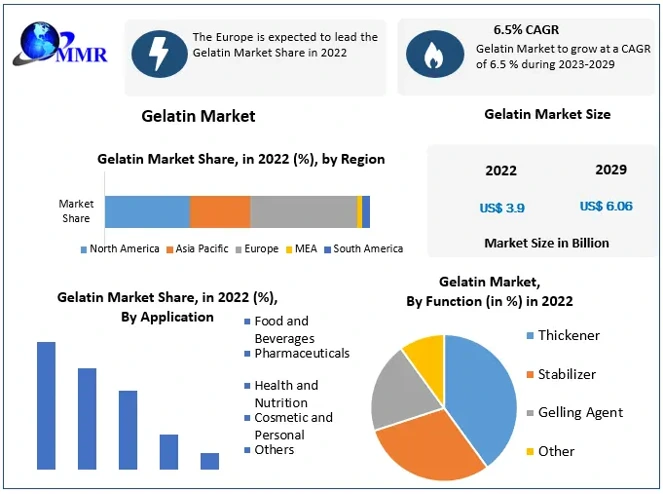 Gelatin Market - Global Industry Analysis and Forecast (2023-2029)