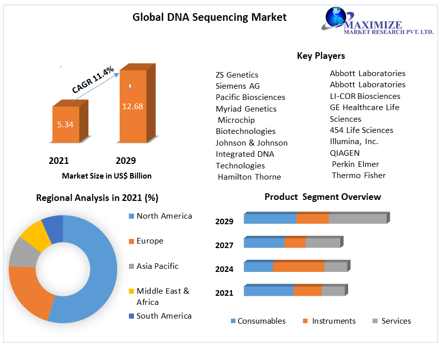 DNA Sequencing Market: Global Industry Analysis and Forecast 2022-2029