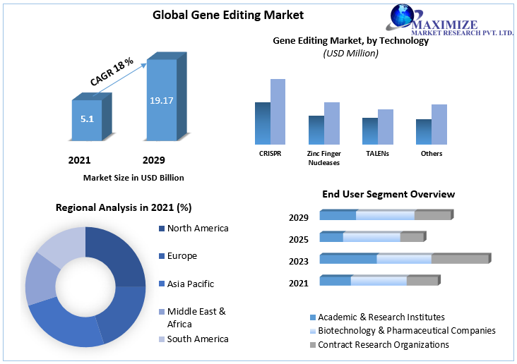 Gene Editing Market – Global Industry Analysis and Forecast (2022-2029)