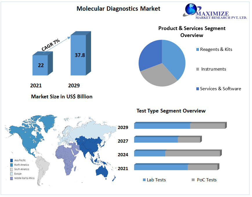 Molecular Diagnostics Market: Global Industry Analysis and Forecast 2029