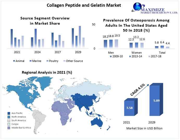 Collagen Peptide and Gelatin Market