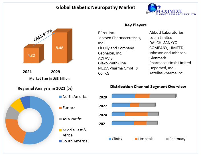 Diabetic Neuropathy Market: Global Industry Analysis and Forecast | 2029