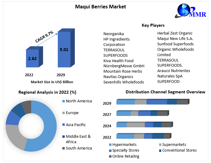 Maqui Berries Market: Global Industry Analysis and Forecast (2023-2029)