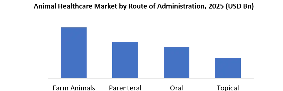 Animal Healthcare Market by Route of Administration