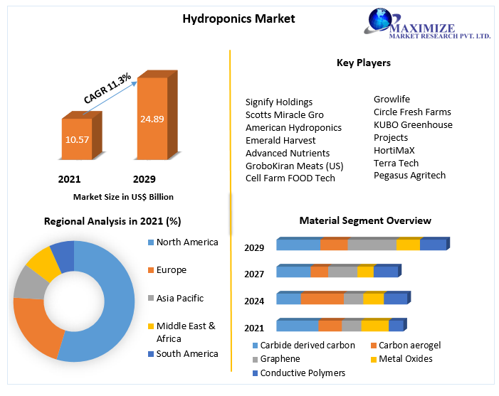 Hydroponics Market: Global Industry Analysis and Forecast (2022-2029)