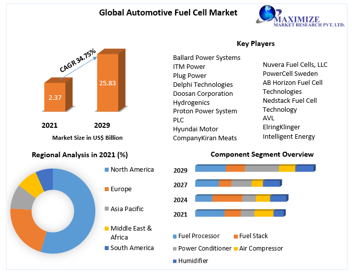 Automotive Fuel Cell Market- Global Industry Analysis and Forecast 2029