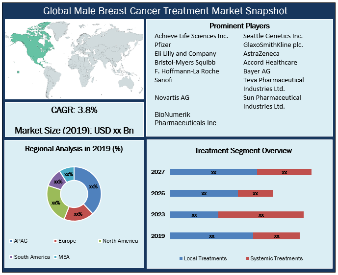 Global Male Breast Cancer Treatment Market Snapshot