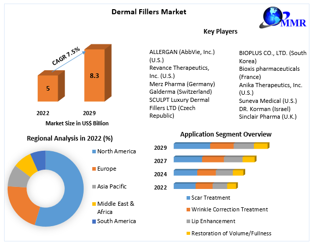 Dermal Fillers Market: Global Industry Analysis and Forecast (2023-2029)