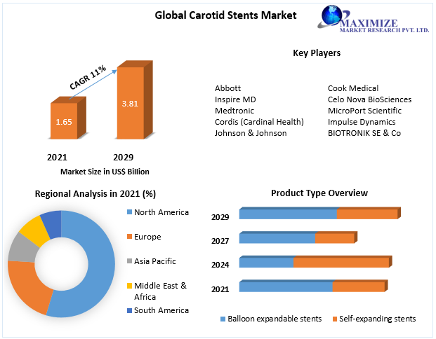 Carotid Stents Market - Industry Analysis, Growth, Forecast (2022-2029)