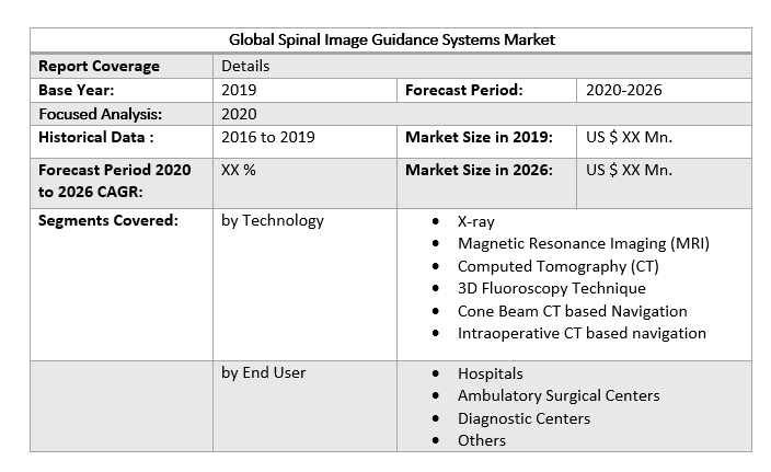 Global Spinal Image Guidance Systems Market