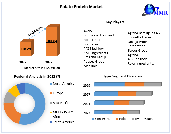 Potato Protein Market: Global Industry Analysis and Forecast (2023-2029)