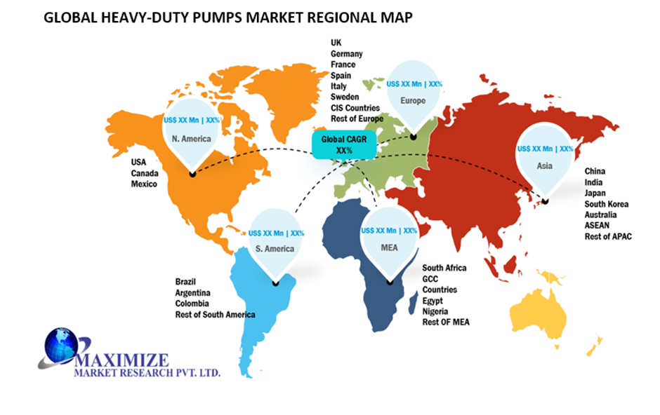 Global Heavy-Duty Pumps Market Regional Insights