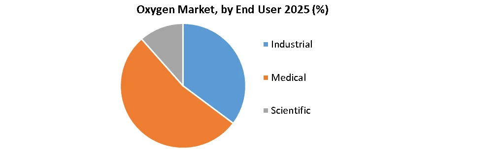 Oxygen Market by end user