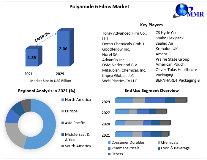 Polyamide 6 Films Market: Global Industry Analysis and Forecast 2029