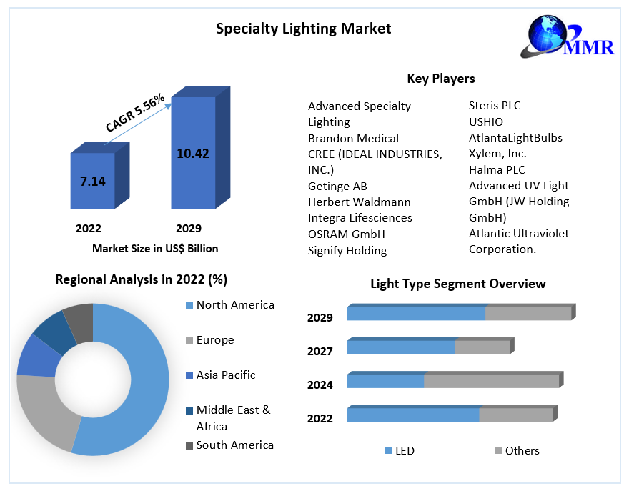 Specialty Lighting Market: Global Industry Analysis and Forecast 2029