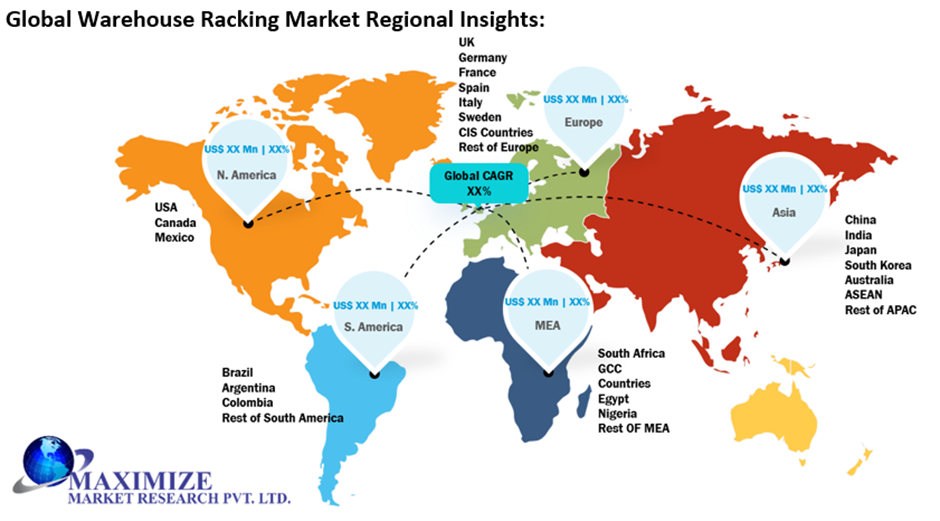 Global Warehouse Racking Market Regional Insights