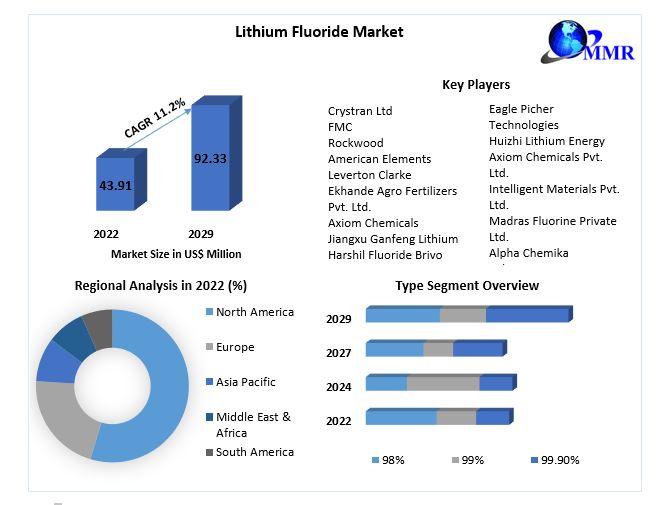 Lithium Fluoride Market: Global Industry Analysis and Forecast 2029