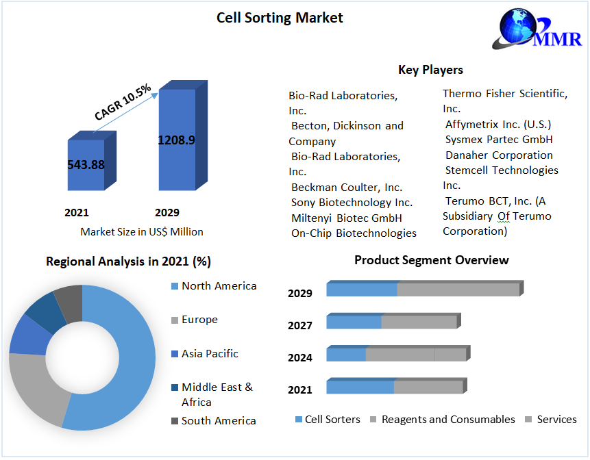 Cell Sorting Market: Global Industry Analysis and Forecast (2022-2029)