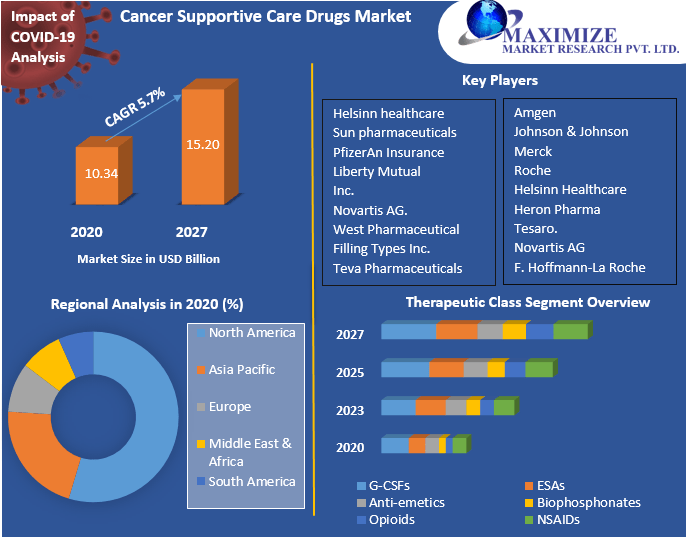 Cancer Supportive Care Drugs Market: Industry Analysis 2027