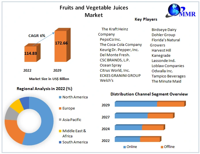 Fruits and Vegetable Juices Market: Global Industry Analysis 2029