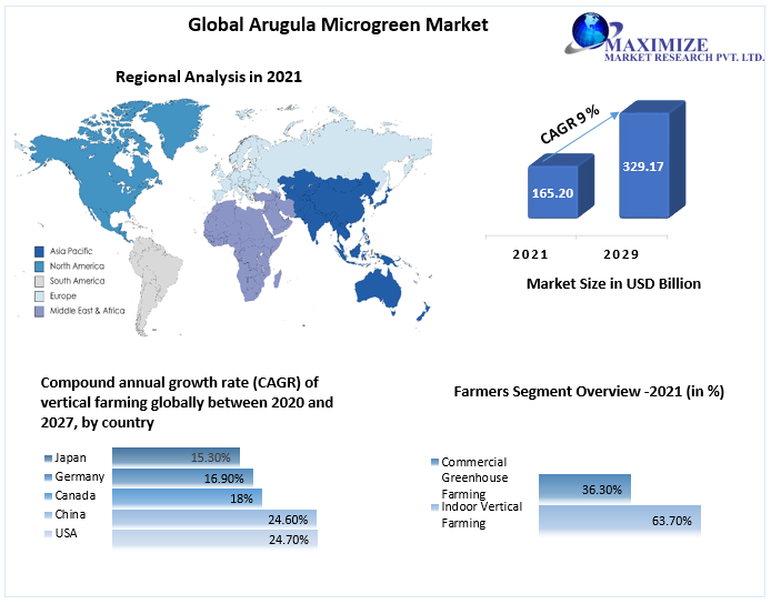 Arugula Microgreen Market Industry Analysis and Forecast (20222029)