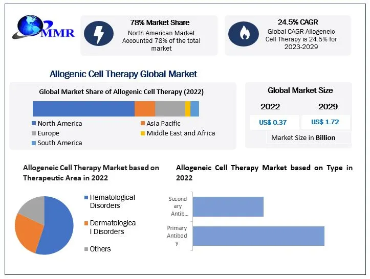 Allogeneic Cell Therapy Market: Industry Analysis and Forecast 2029