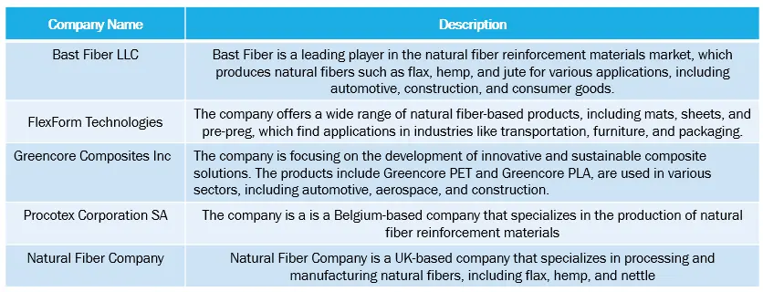 Natural Fiber Reinforcement Materials Market1