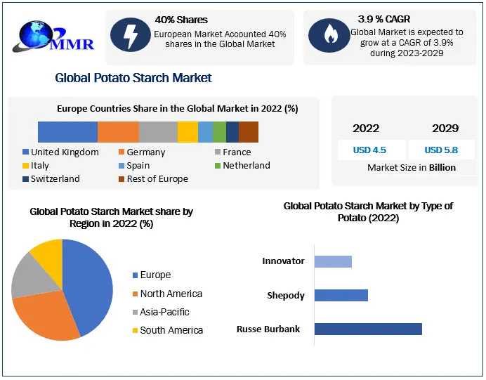 Potato Starch Market: Global Industry Analysis and Forecast (2023-2029)