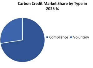 Global Carbon Credit Market Share, By Type
