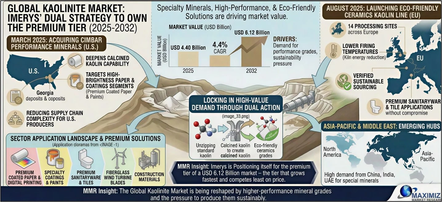 Kaolinite Market Shares
