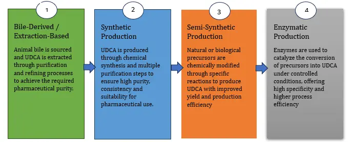 Ursodeoxycholic Acid Manufacturing Route