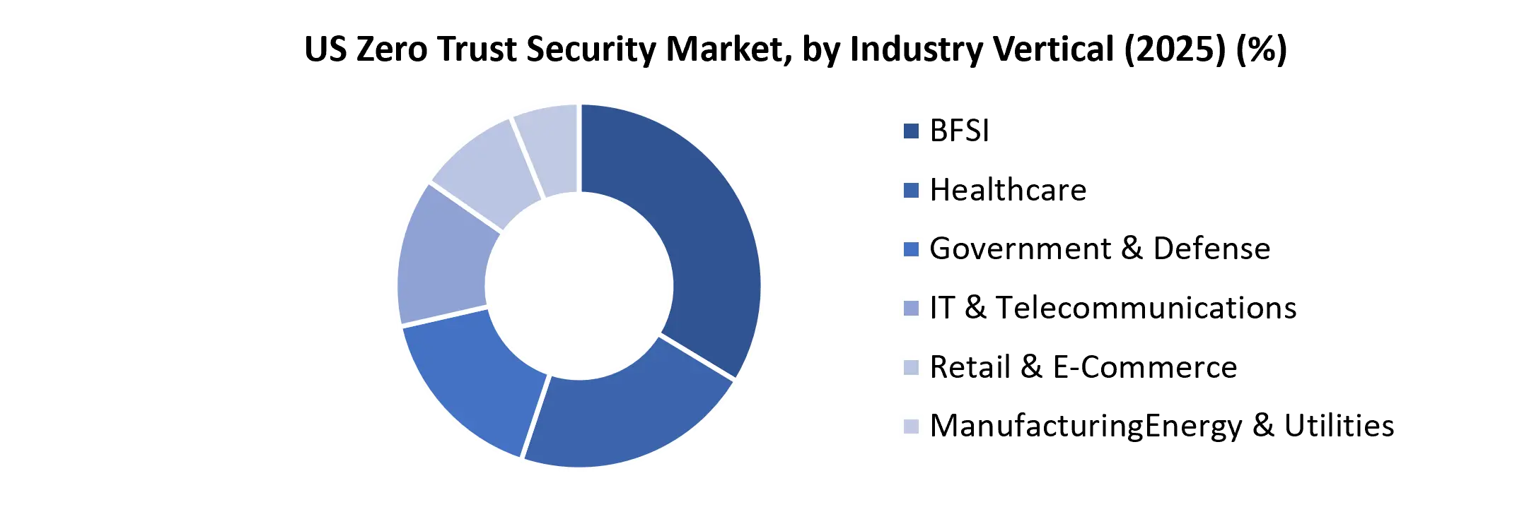 US Zero Trust Security Market, by Industry Vertical